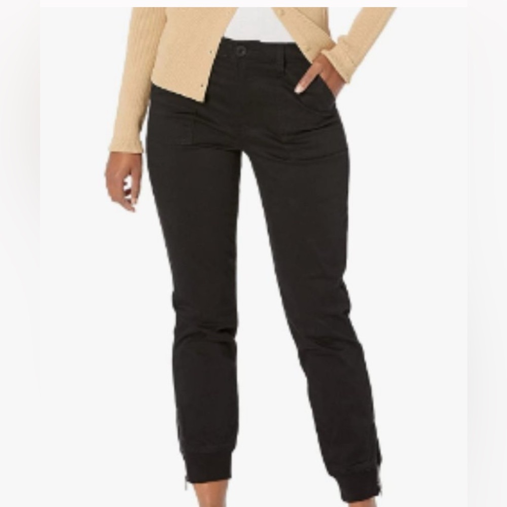 KUT from the Kloth Chris High Waist Cotton Blend Utility Joggers Size: 10